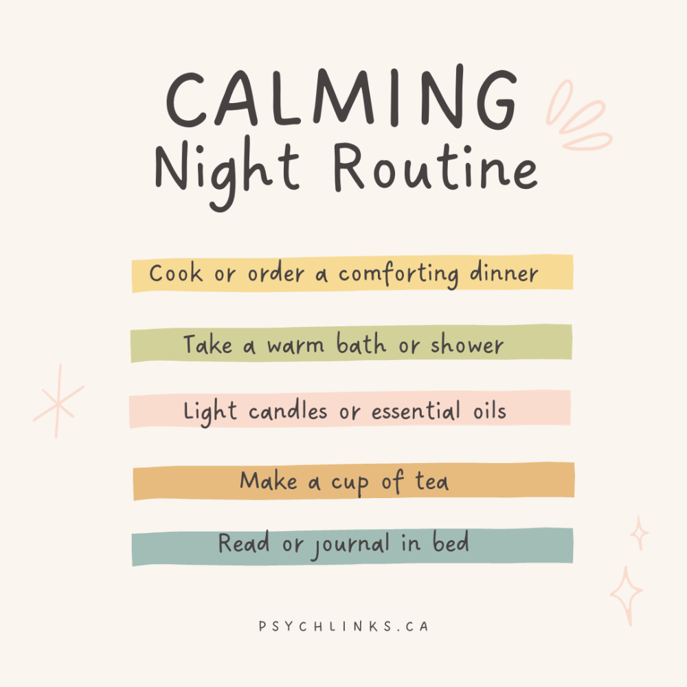 Calming Night Routine