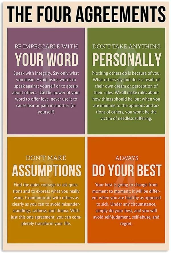 The Four Agreements: A Practical Guide to Personal Freedom