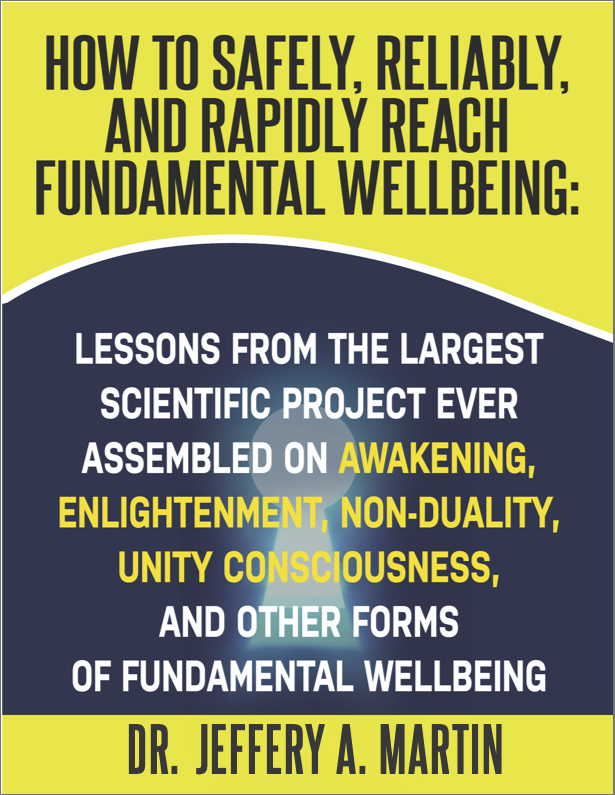 How to Safely, Reliably, and Rapidly Reach Fundamental Wellbeing
